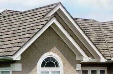 Metal Shake Shingles on a Home