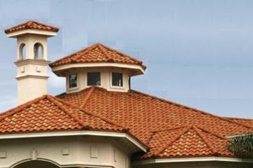 Villa Tile Shingles on a Home