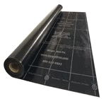 Metal roofing synthetic underlayment