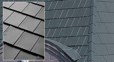 Steel roofing shingles