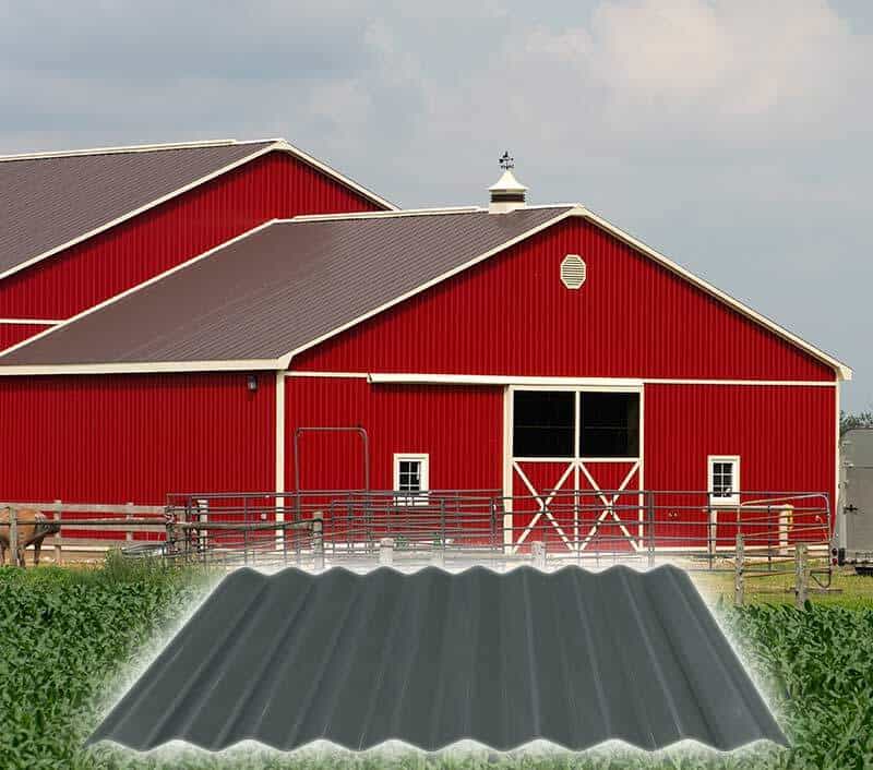Corrugated Metal Roofing Panels : Nationwide Shipping